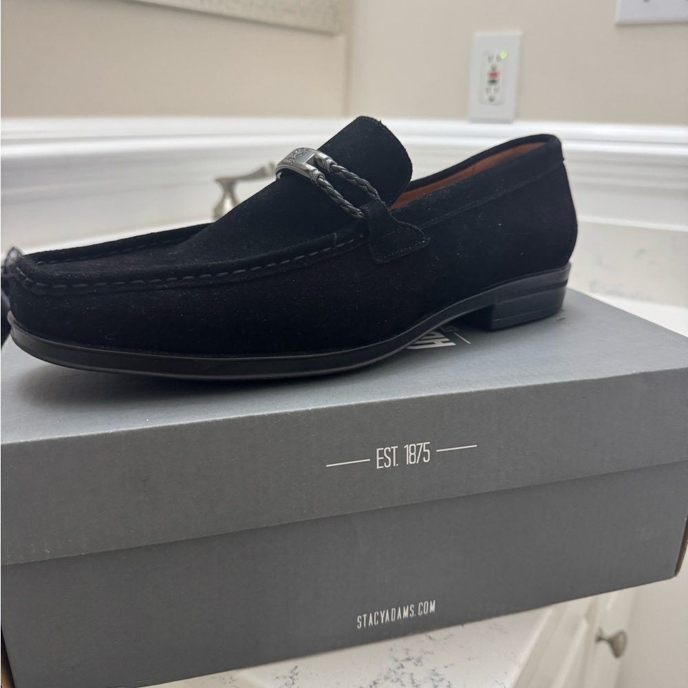 Stacy Adams Men's Black Loafers